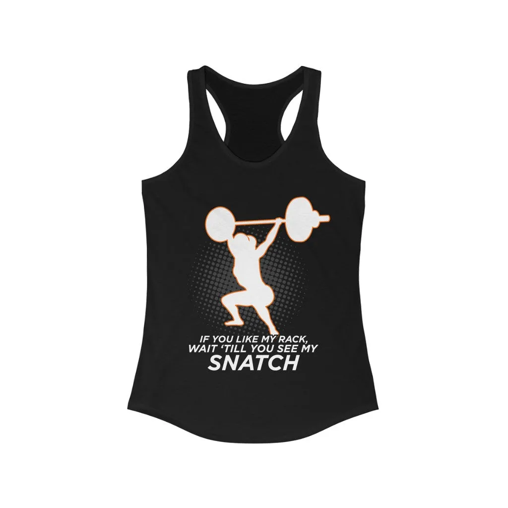 SNATCH Fitness Shirt Women's Tank Top