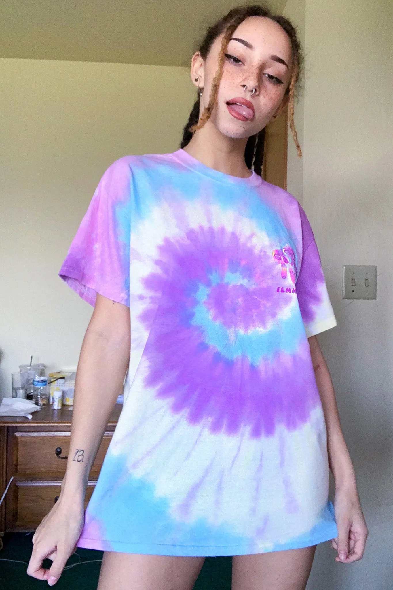Solo Trip Tie Dye Tee
