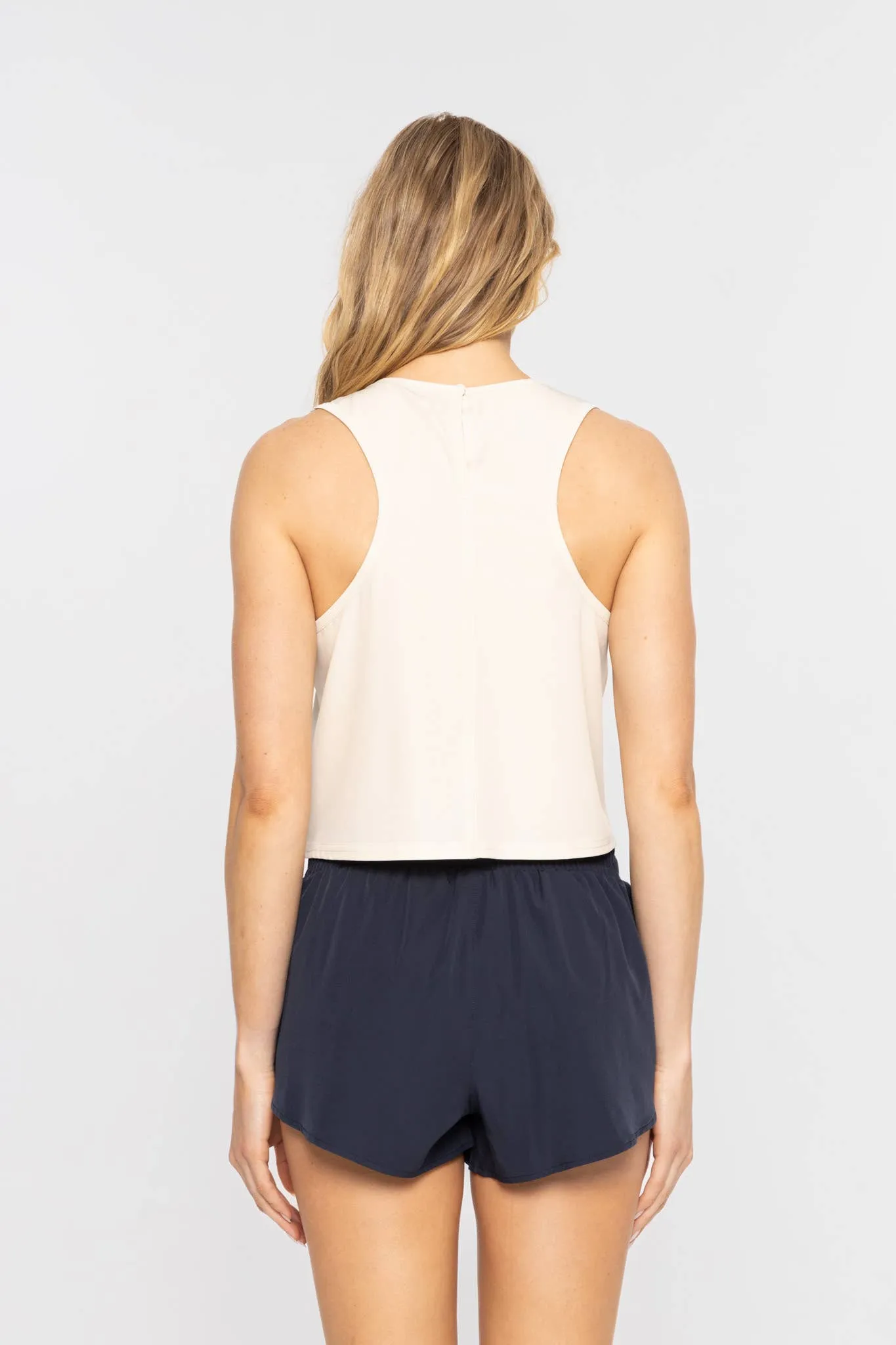 Sophia- Loose Cropped Tank