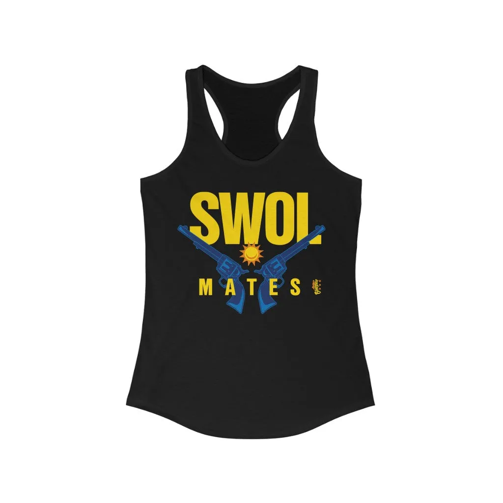 SWOL Mates - Womens Racerback Tank Tops