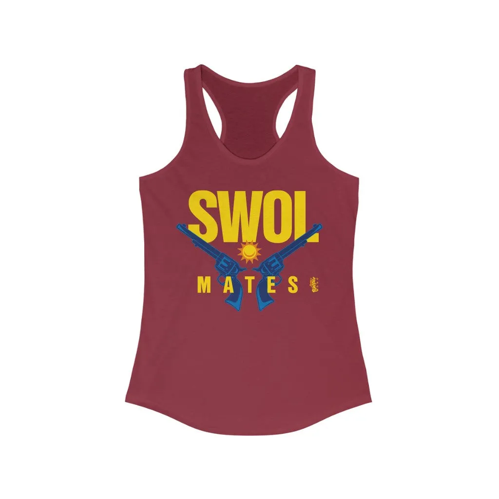 SWOL Mates - Womens Racerback Tank Tops