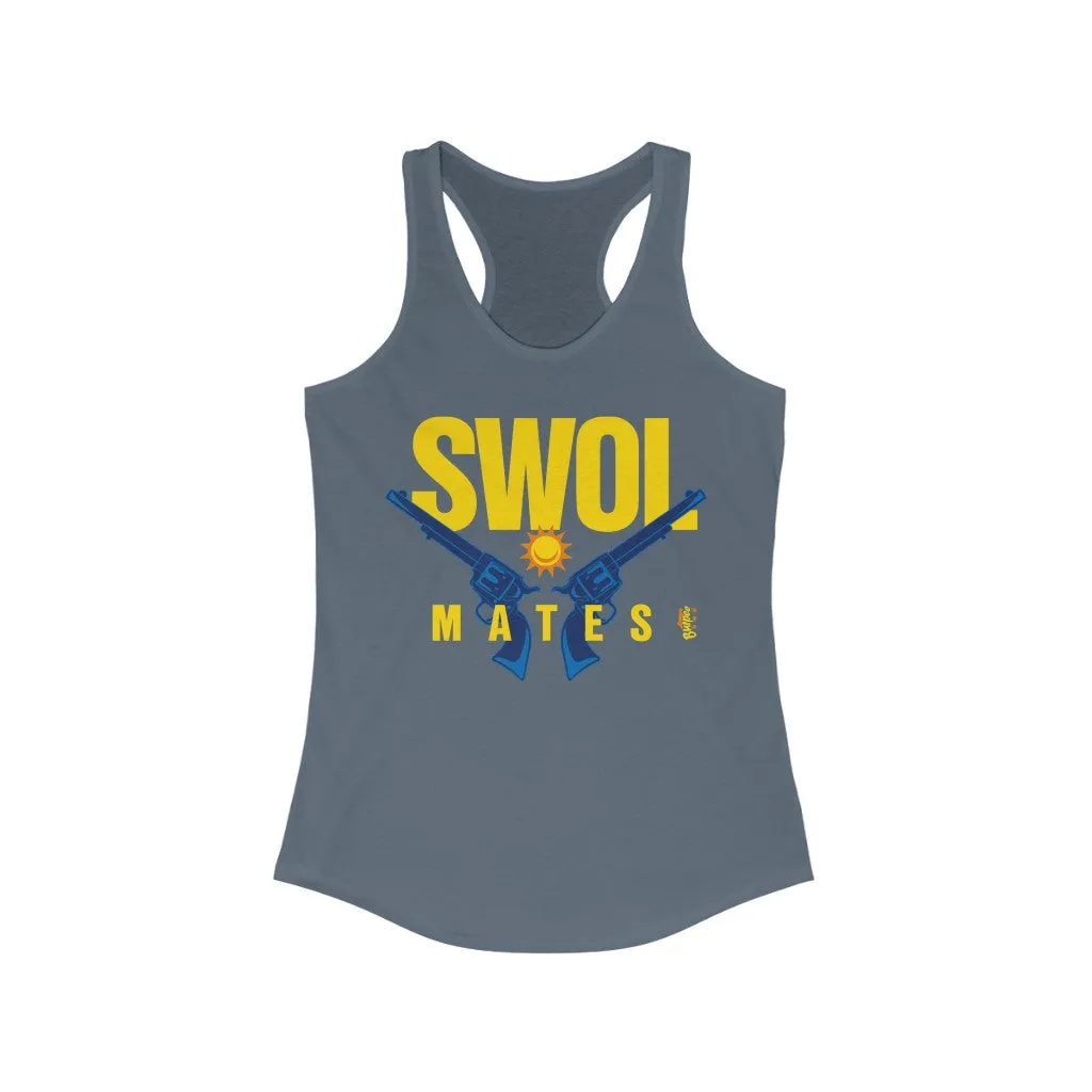 SWOL Mates - Womens Racerback Tank Tops