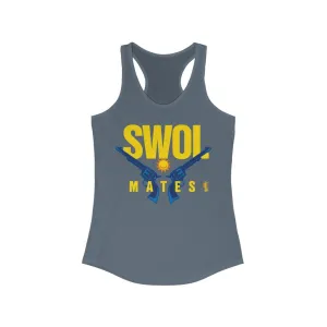 SWOL Mates - Womens Racerback Tank Tops