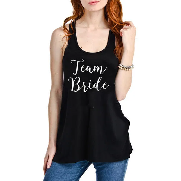 Tank {Team bride} White or black