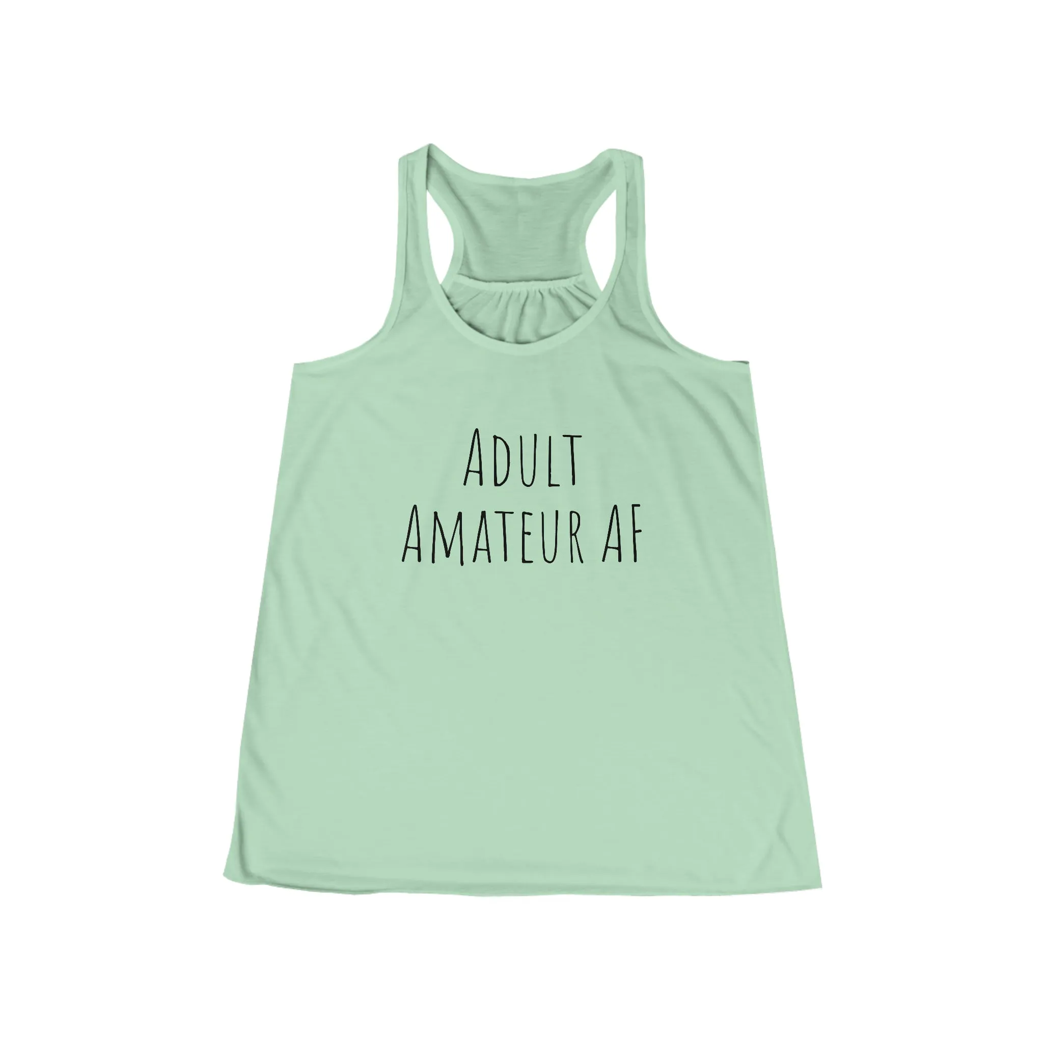 Tank Top - Adult Amateur AF - (Flowy Razorback)