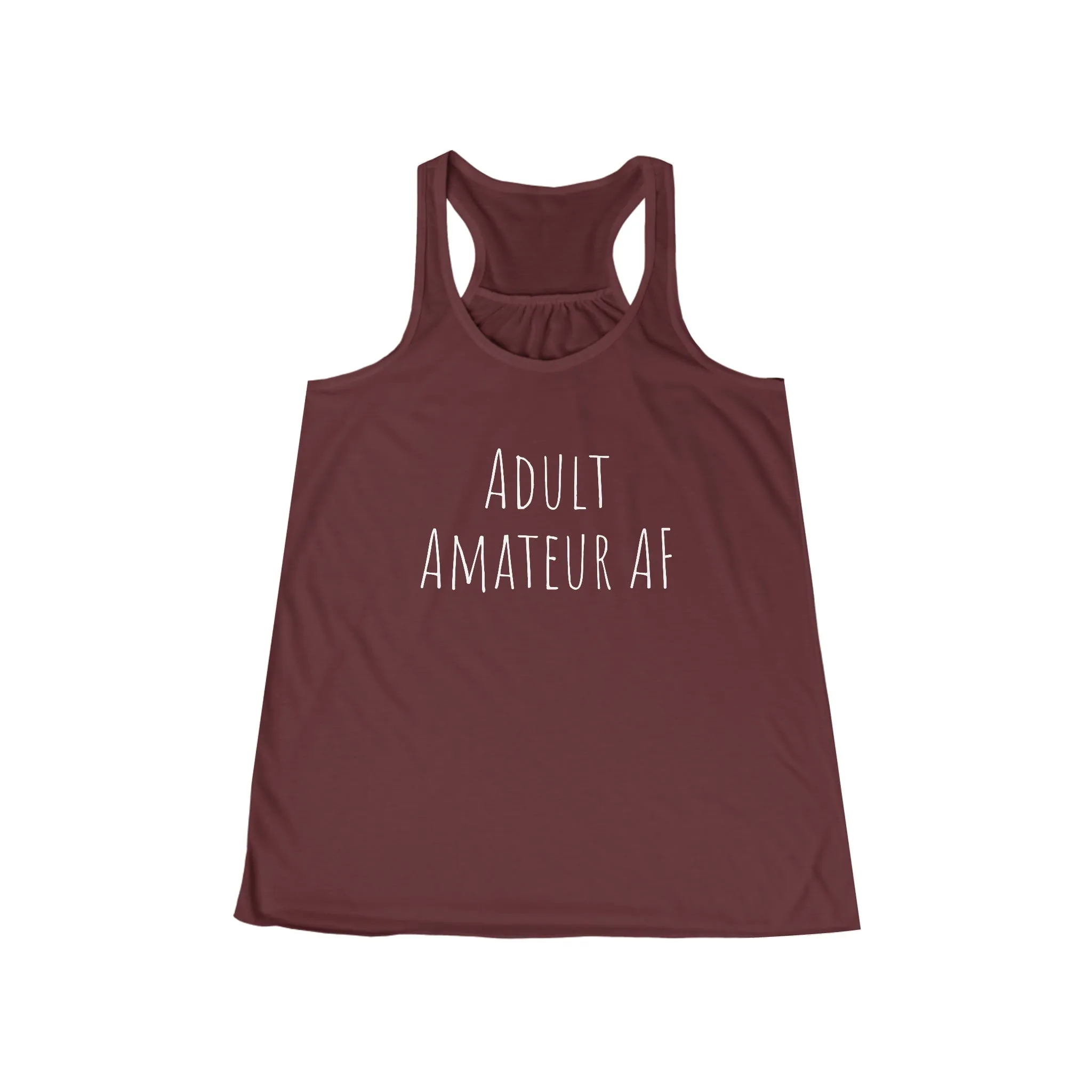 Tank Top - Adult Amateur AF - (Flowy Razorback)