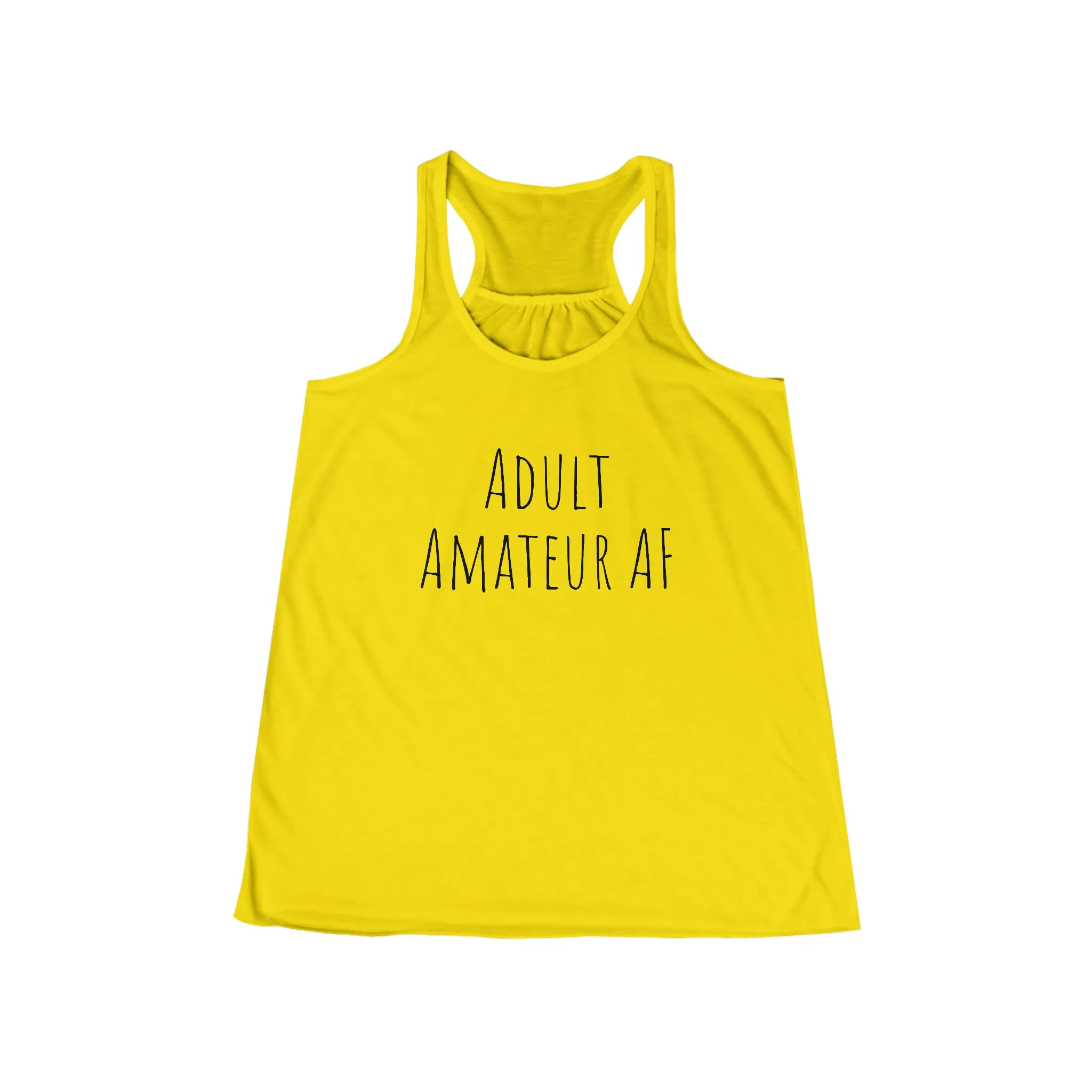 Tank Top - Adult Amateur AF - (Flowy Razorback)