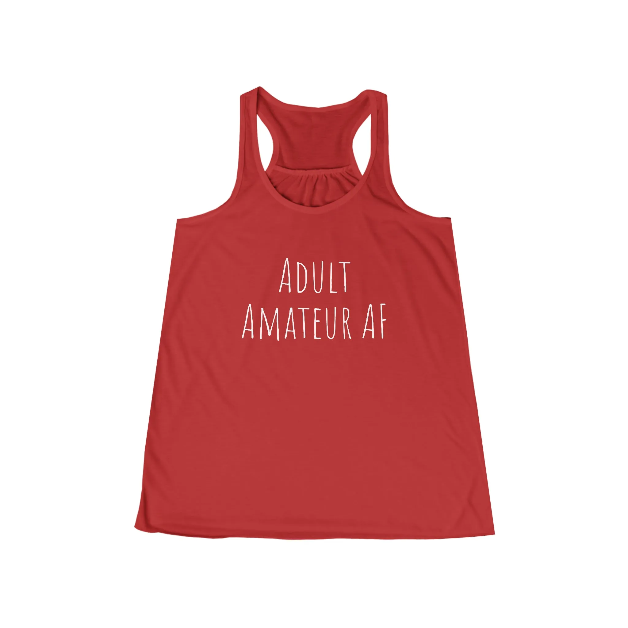 Tank Top - Adult Amateur AF - (Flowy Razorback)