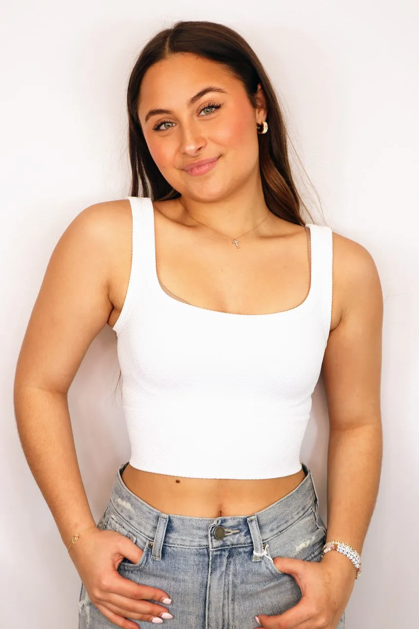 Tatum Tank White