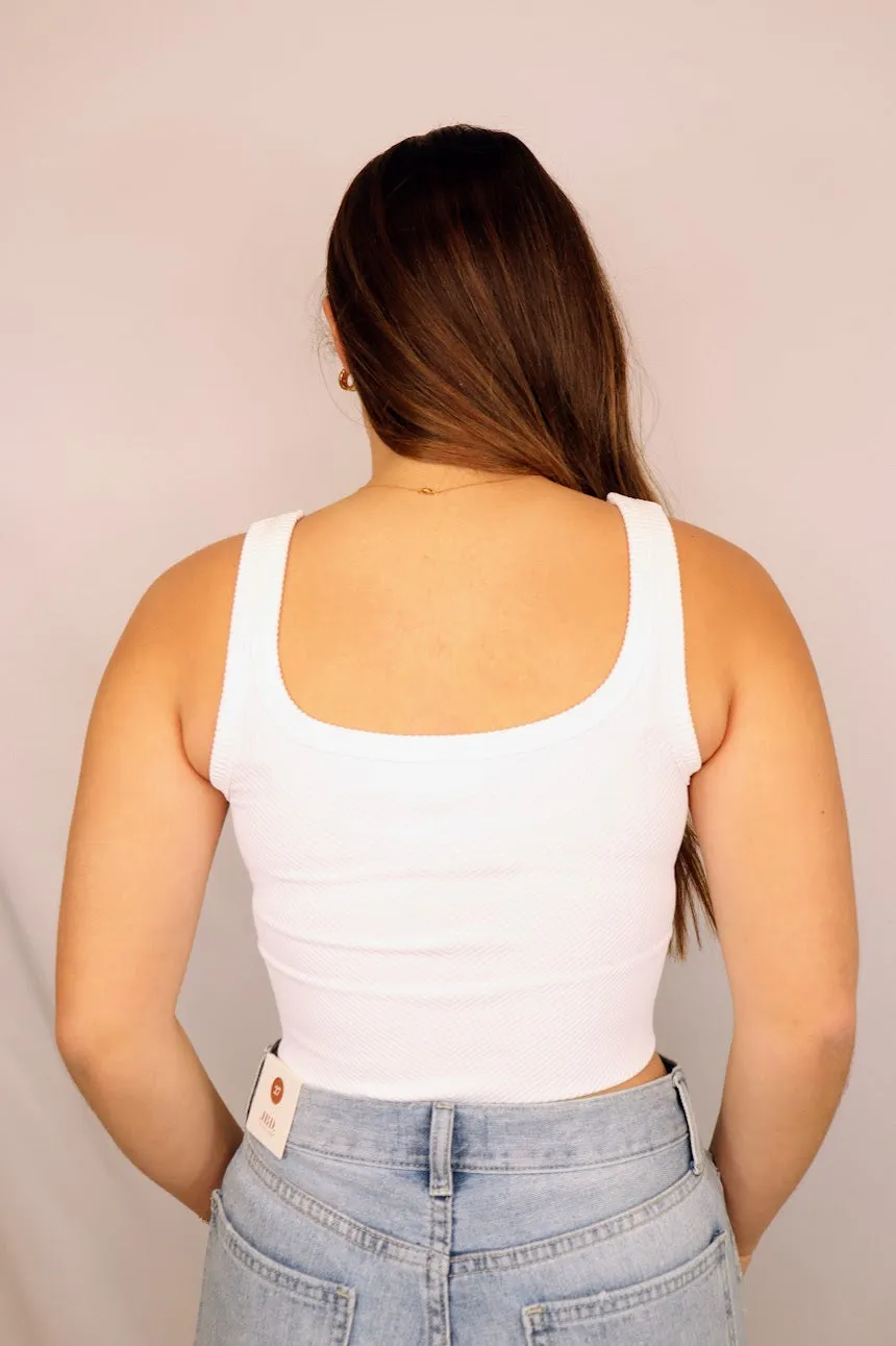 Tatum Tank White