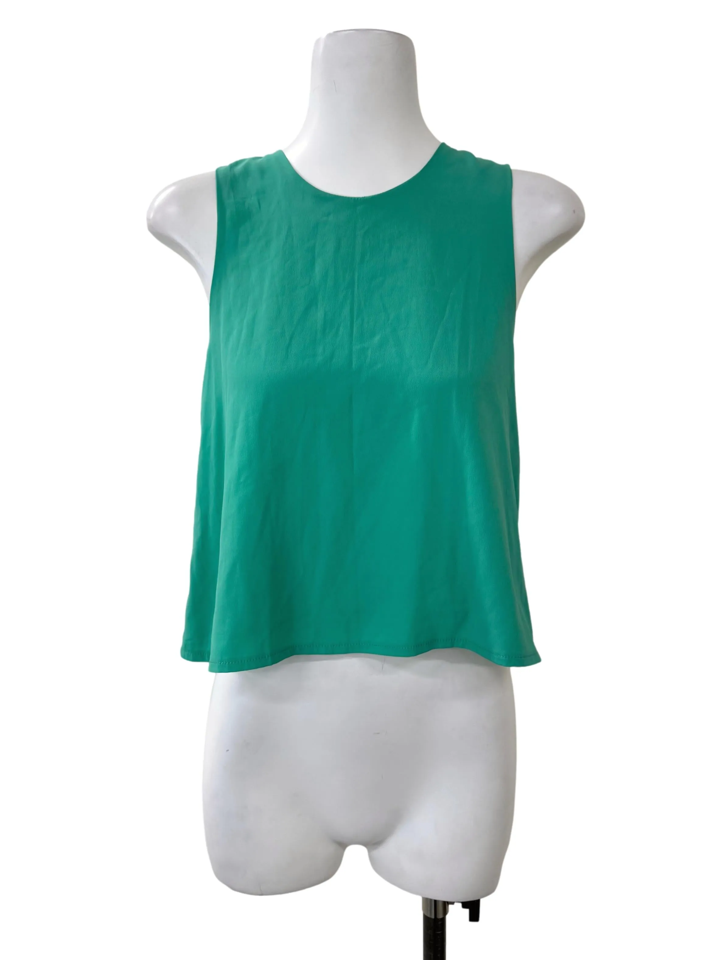 Teal Green Basic Tank Top