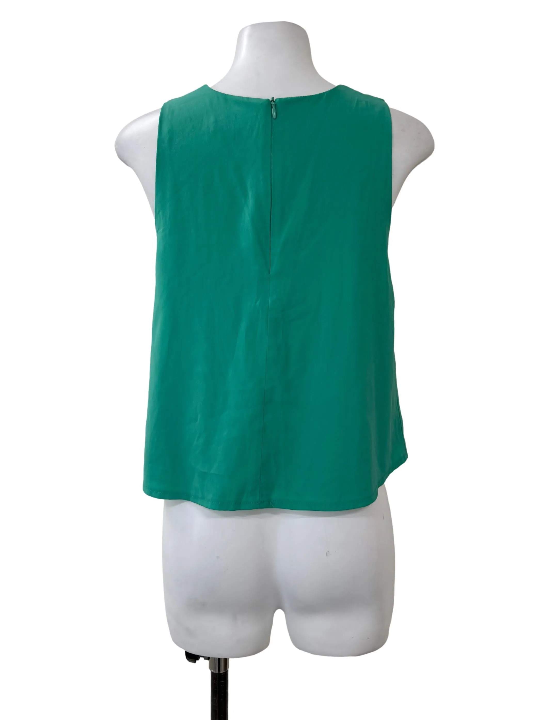 Teal Green Basic Tank Top