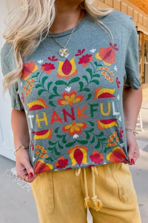 Thankful for Fall Colors Short Sleeve Graphic Tee *FINAL SALE*