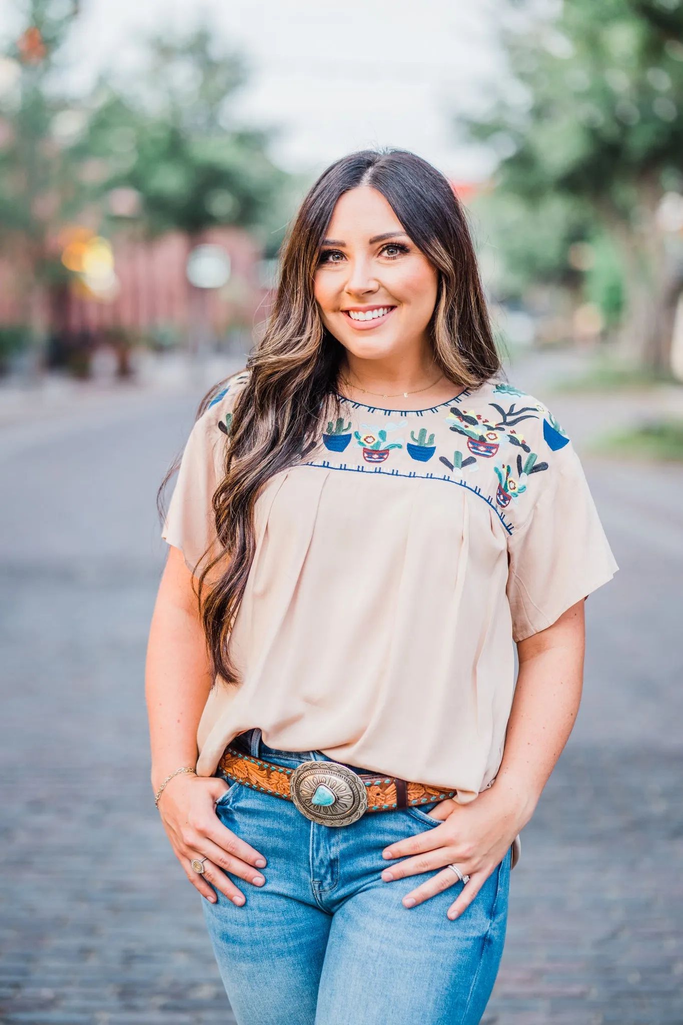 The Cali Cactus Top