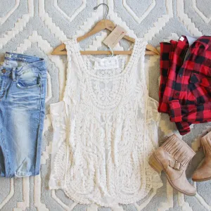 The Lace Basic Tank