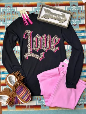 The Leopard Love Long Sleeve Tee