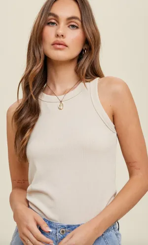 The Nadia Fitted Tank