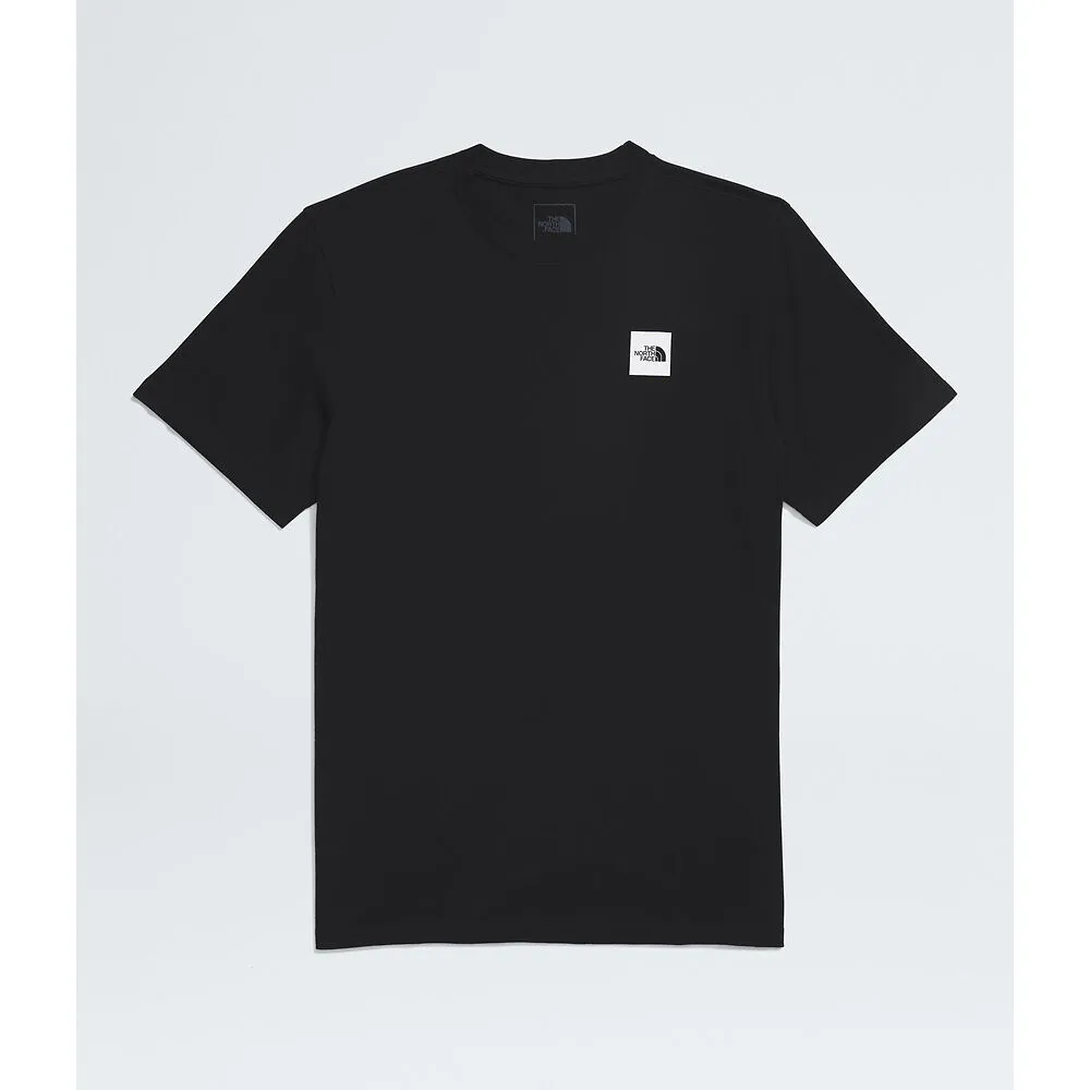 THE NORTH FACE SHORT SLEEVE BOX LOGO TEE - TNF BLACK/TNF WHITE