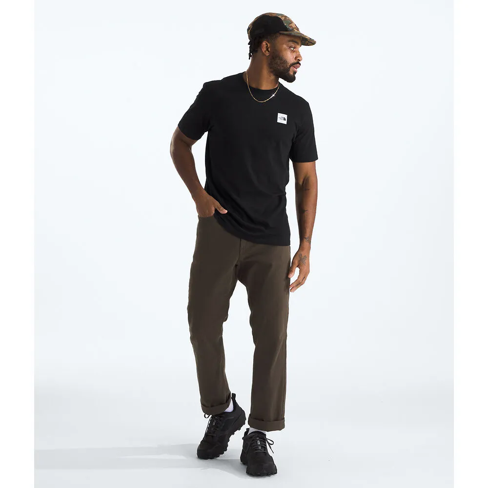 THE NORTH FACE SHORT SLEEVE BOX LOGO TEE - TNF BLACK/TNF WHITE