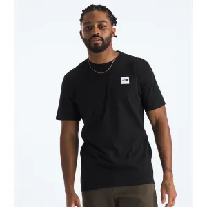 THE NORTH FACE SHORT SLEEVE BOX LOGO TEE - TNF BLACK/TNF WHITE