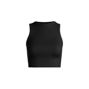 Thick Ribbed Cropped Tank