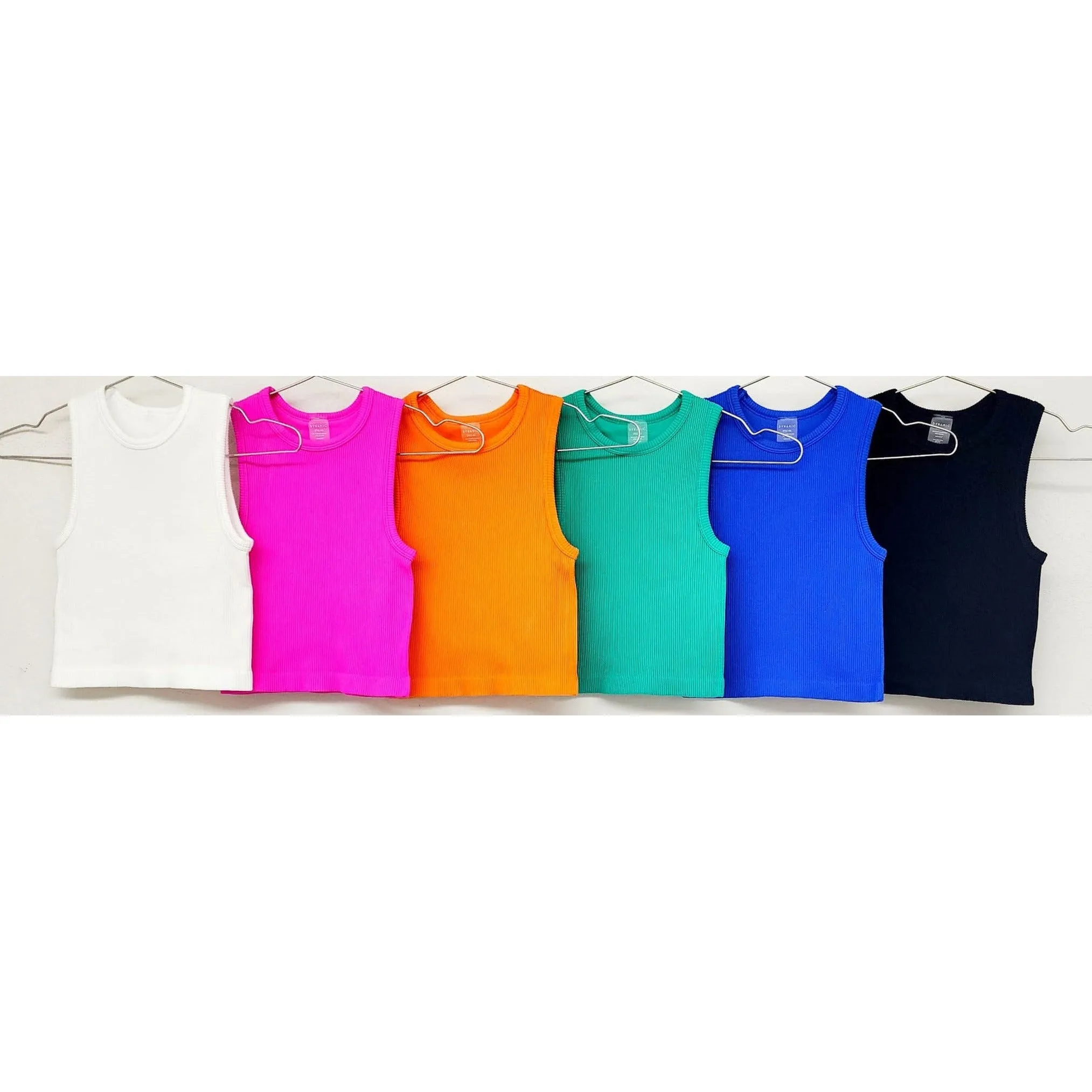 Thick Ribbed Cropped Tank