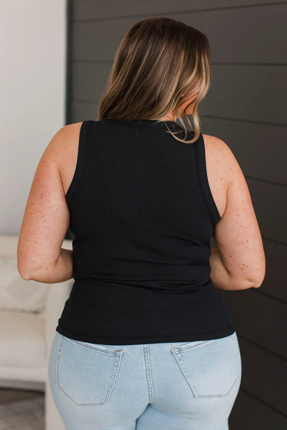 Thread & Supply On The Road Tank Top- Black