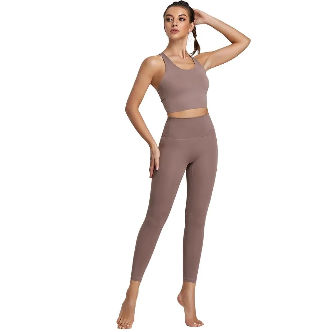 Trendy Women's Workout Clothing Set