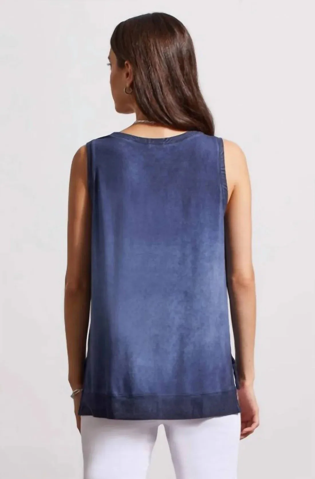 Tribal High Low Tank Top