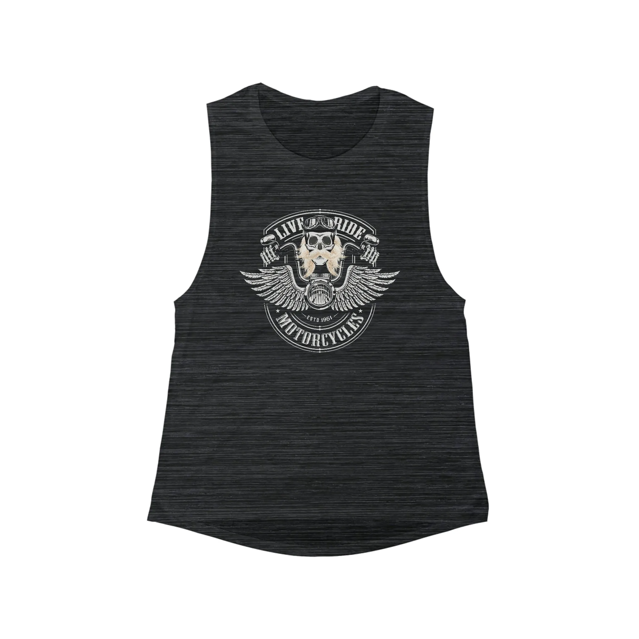 Tribute T - Women's Flowy Scoop Muscle Tank - Sunshine Family