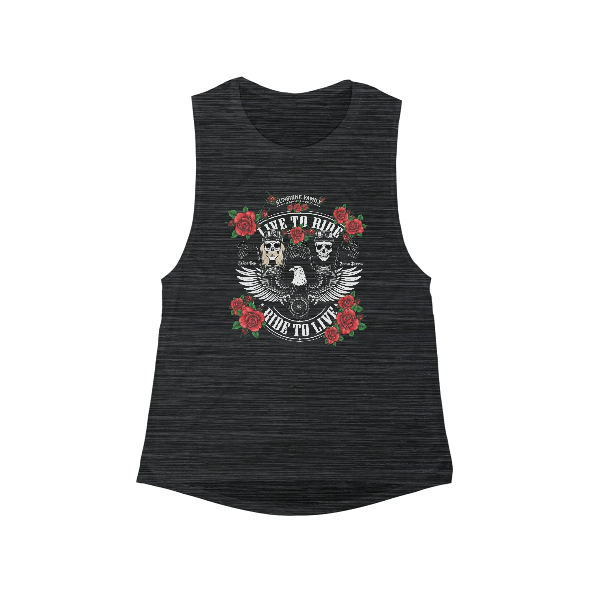 Tribute T - Women's Flowy Scoop Muscle Tank