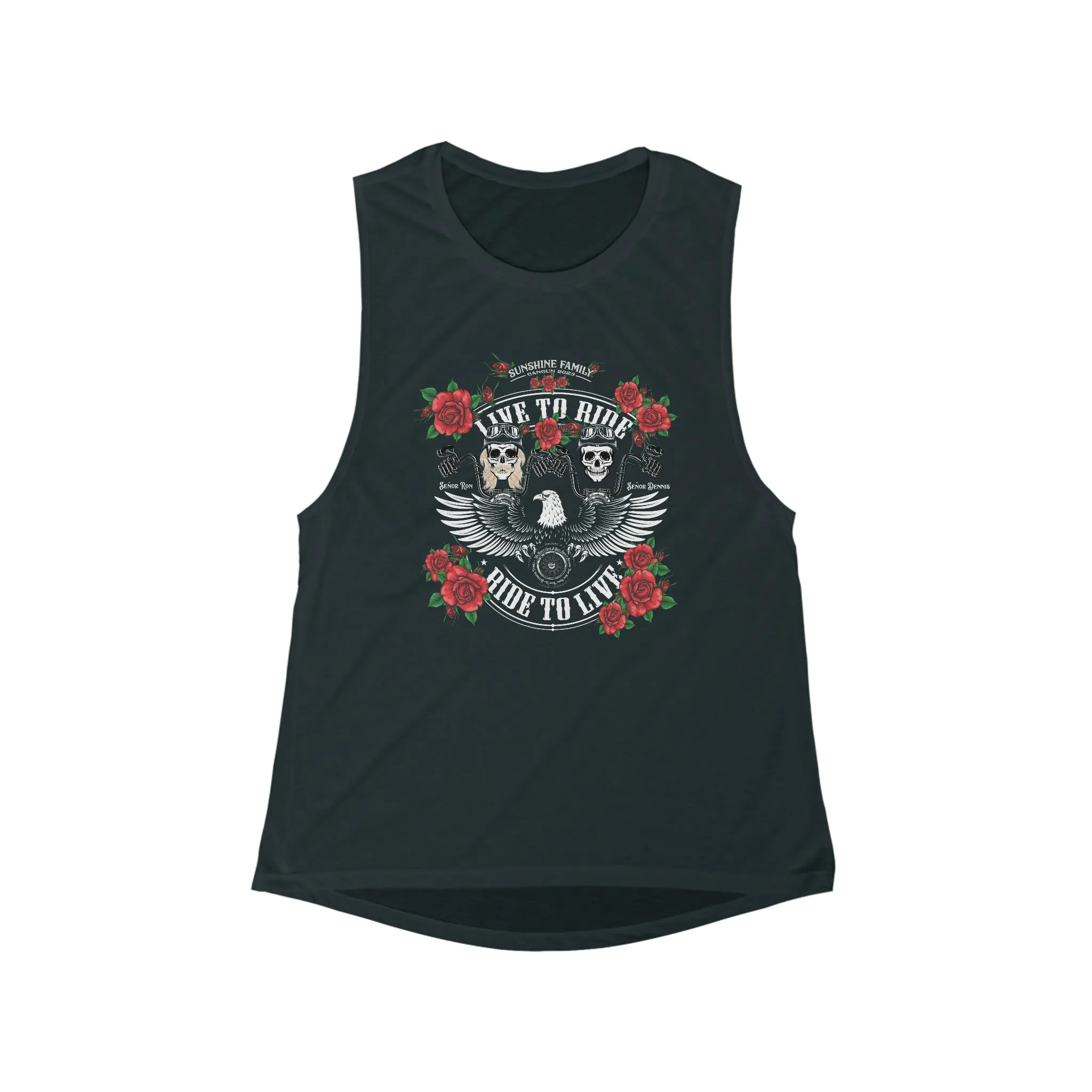 Tribute T - Women's Flowy Scoop Muscle Tank