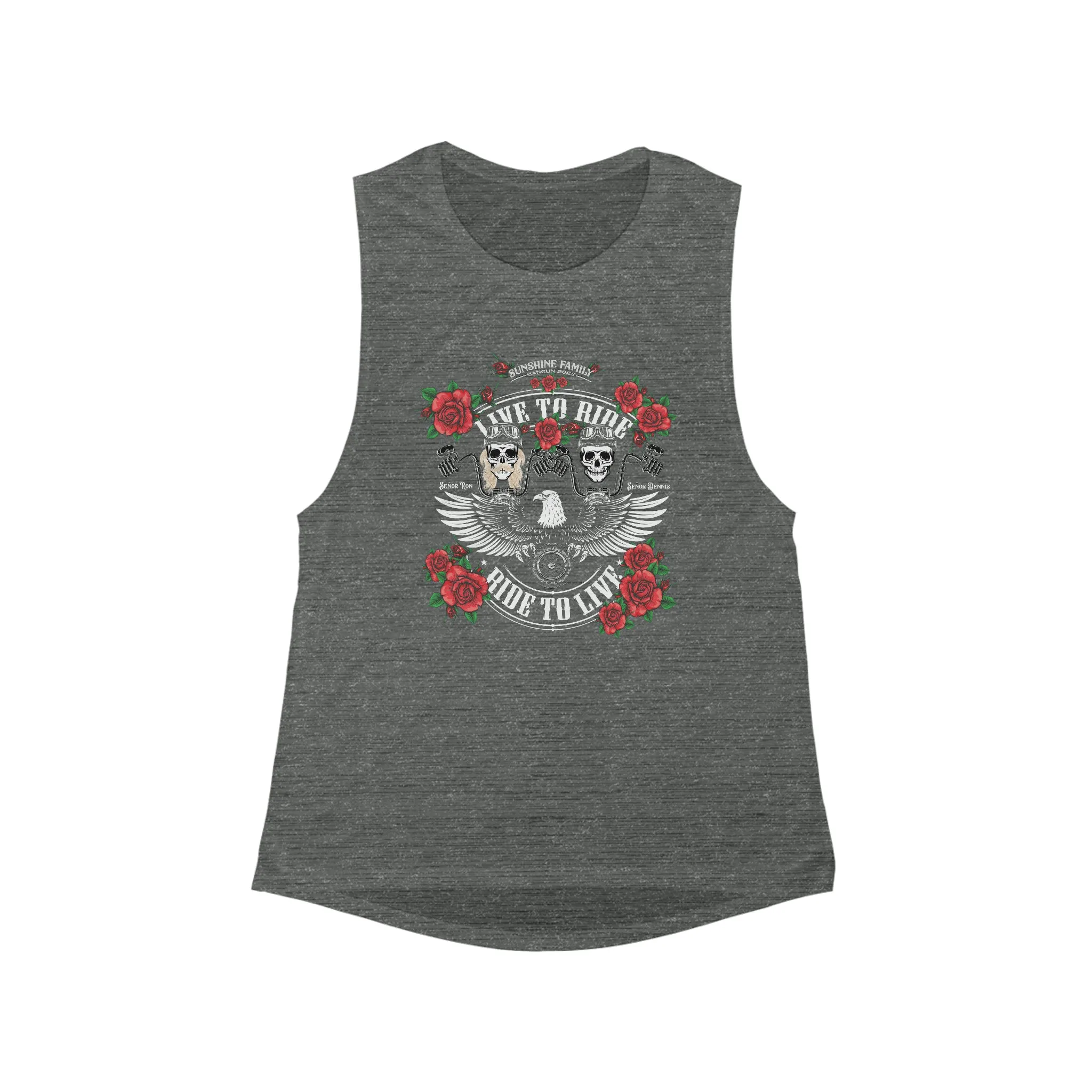 Tribute T - Women's Flowy Scoop Muscle Tank
