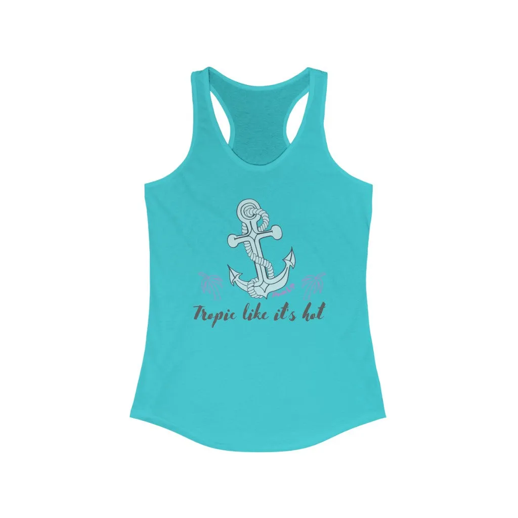 Tropic like it's Hot Slim Fit Tank