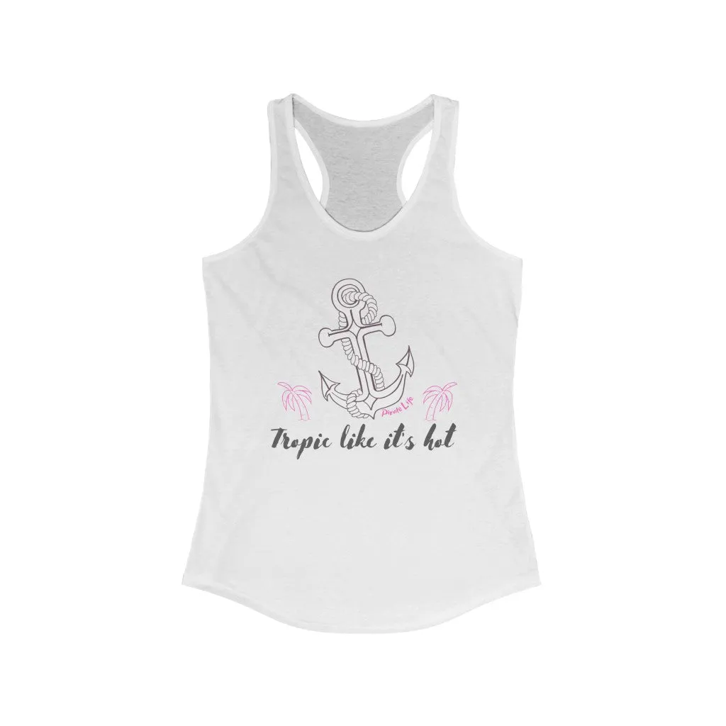 Tropic like it's Hot Slim Fit Tank