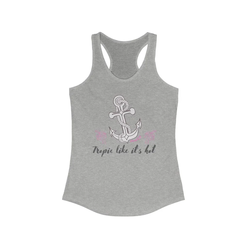 Tropic like it's Hot Slim Fit Tank