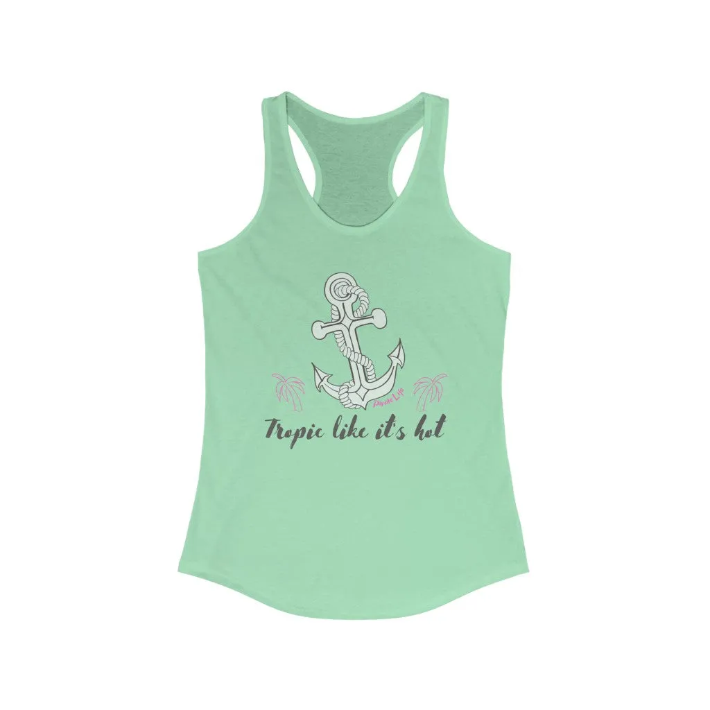 Tropic like it's Hot Slim Fit Tank
