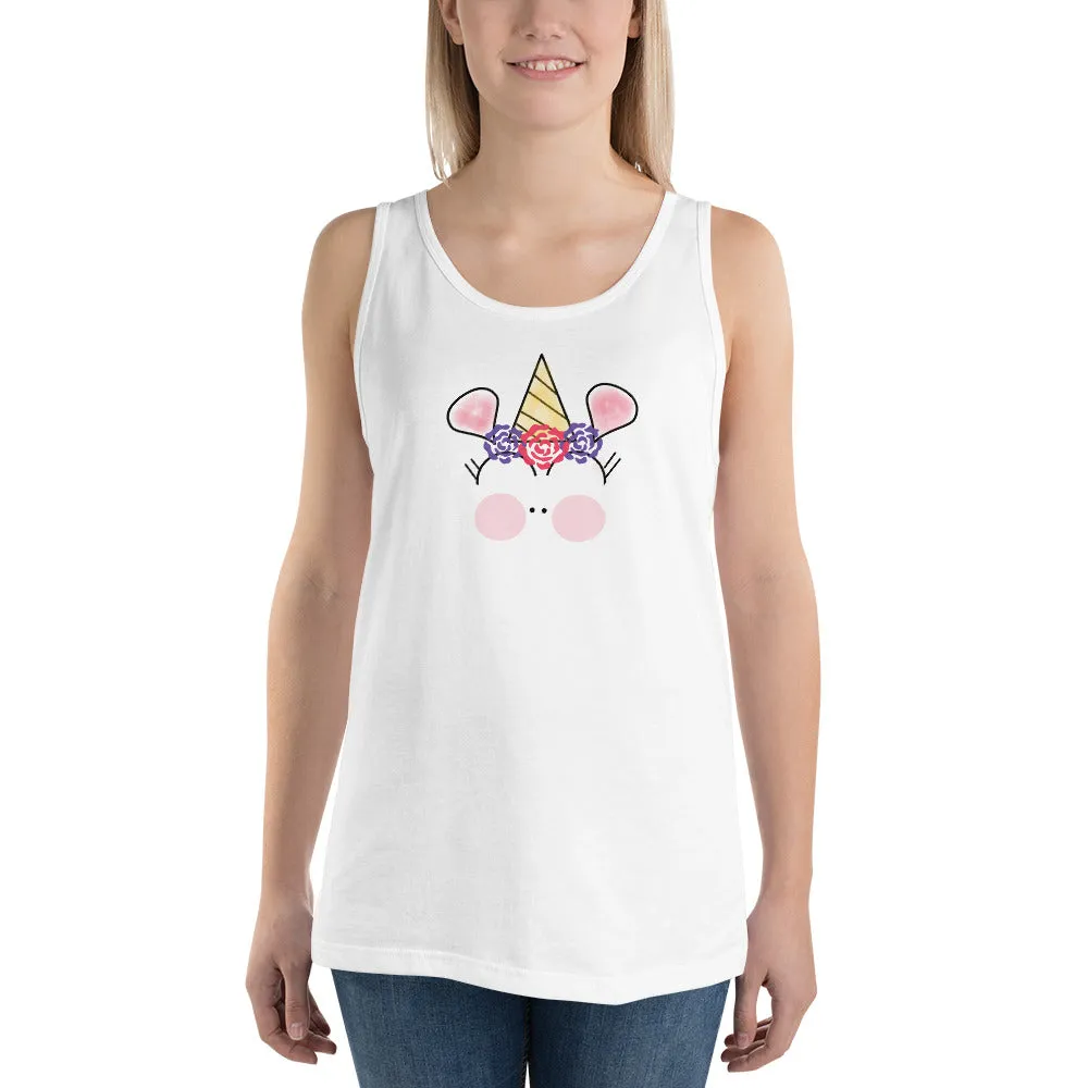 #unicorntrends Basic Party Time Unicorn Tank Top