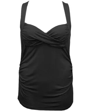 Unique Sexy Tank Black Top