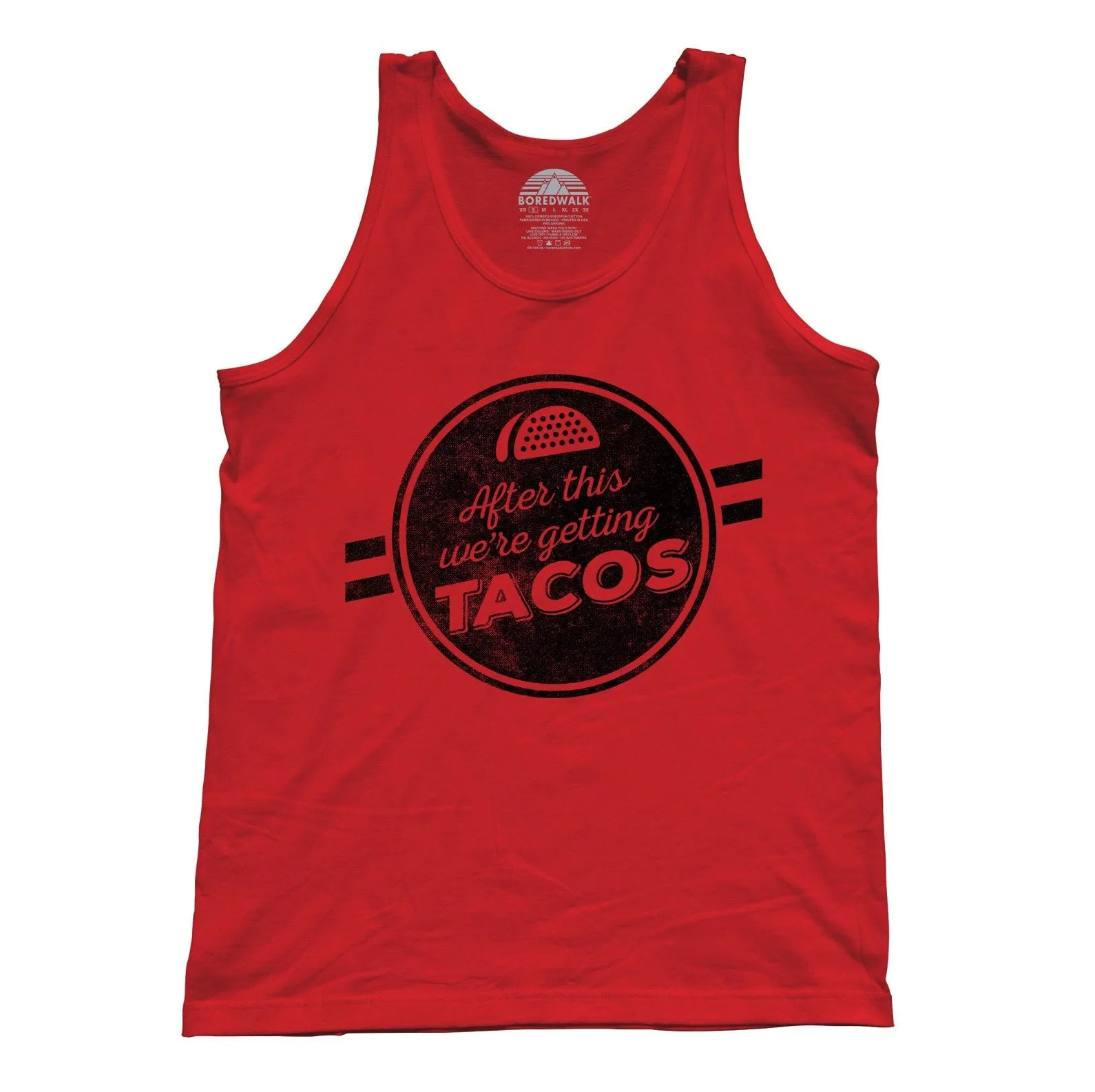 Unisex After This We're Getting Tacos Tank Top - Funny Foodie