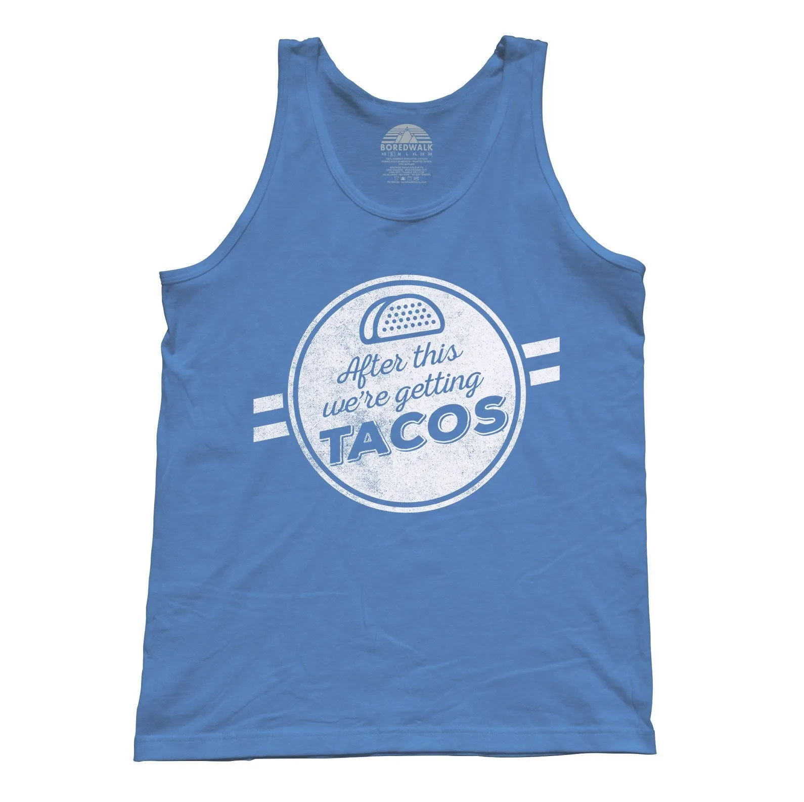 Unisex After This We're Getting Tacos Tank Top - Funny Foodie