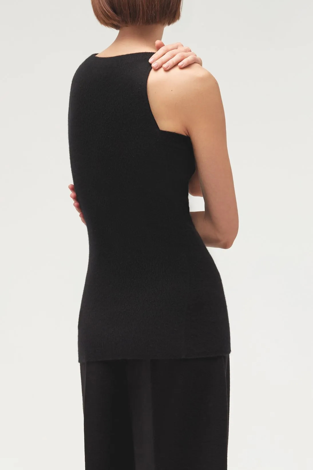 V-NECK TANK W/ INSERT SIDES