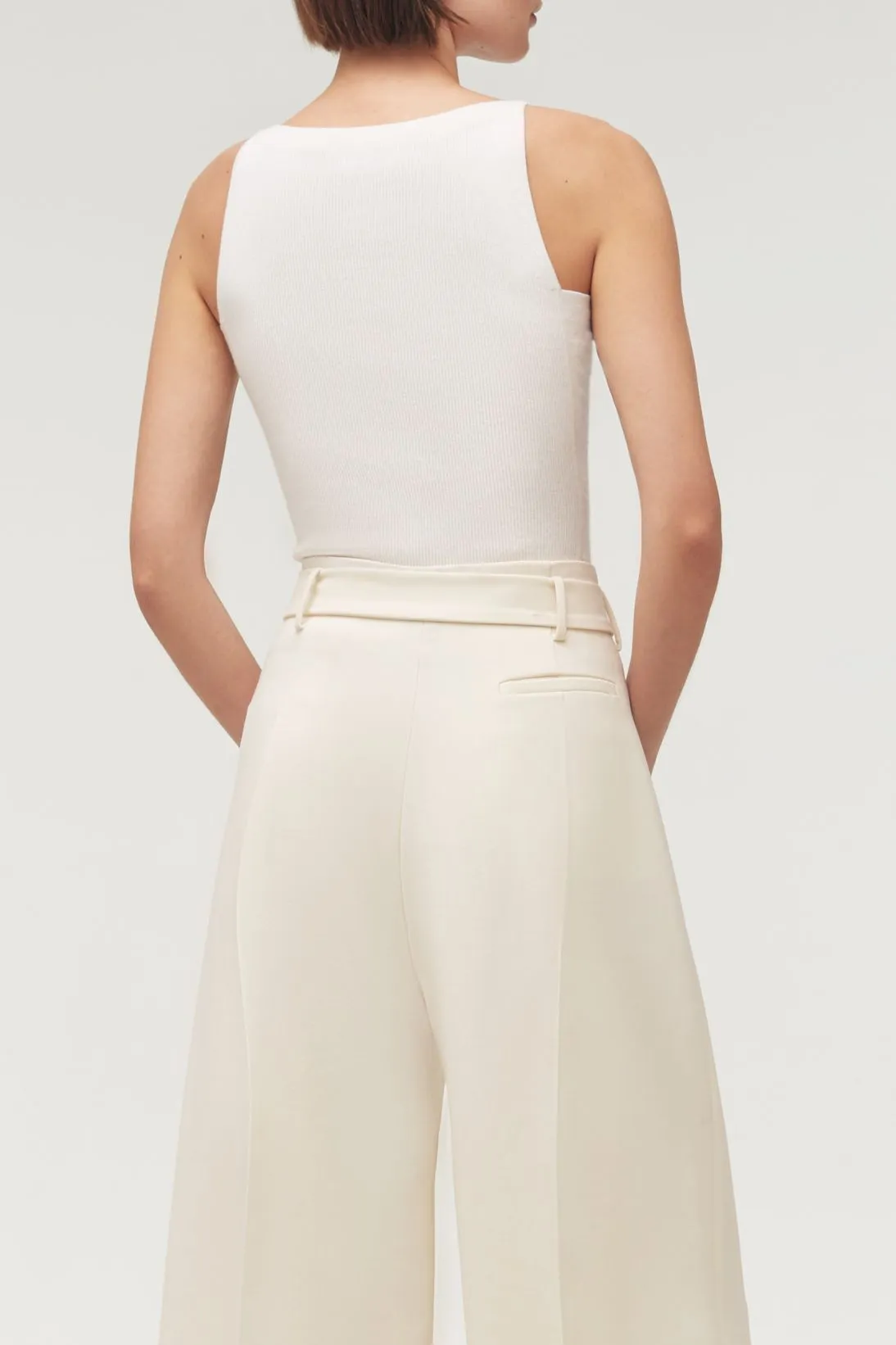 V-NECK TANK W/ INSERT SIDES