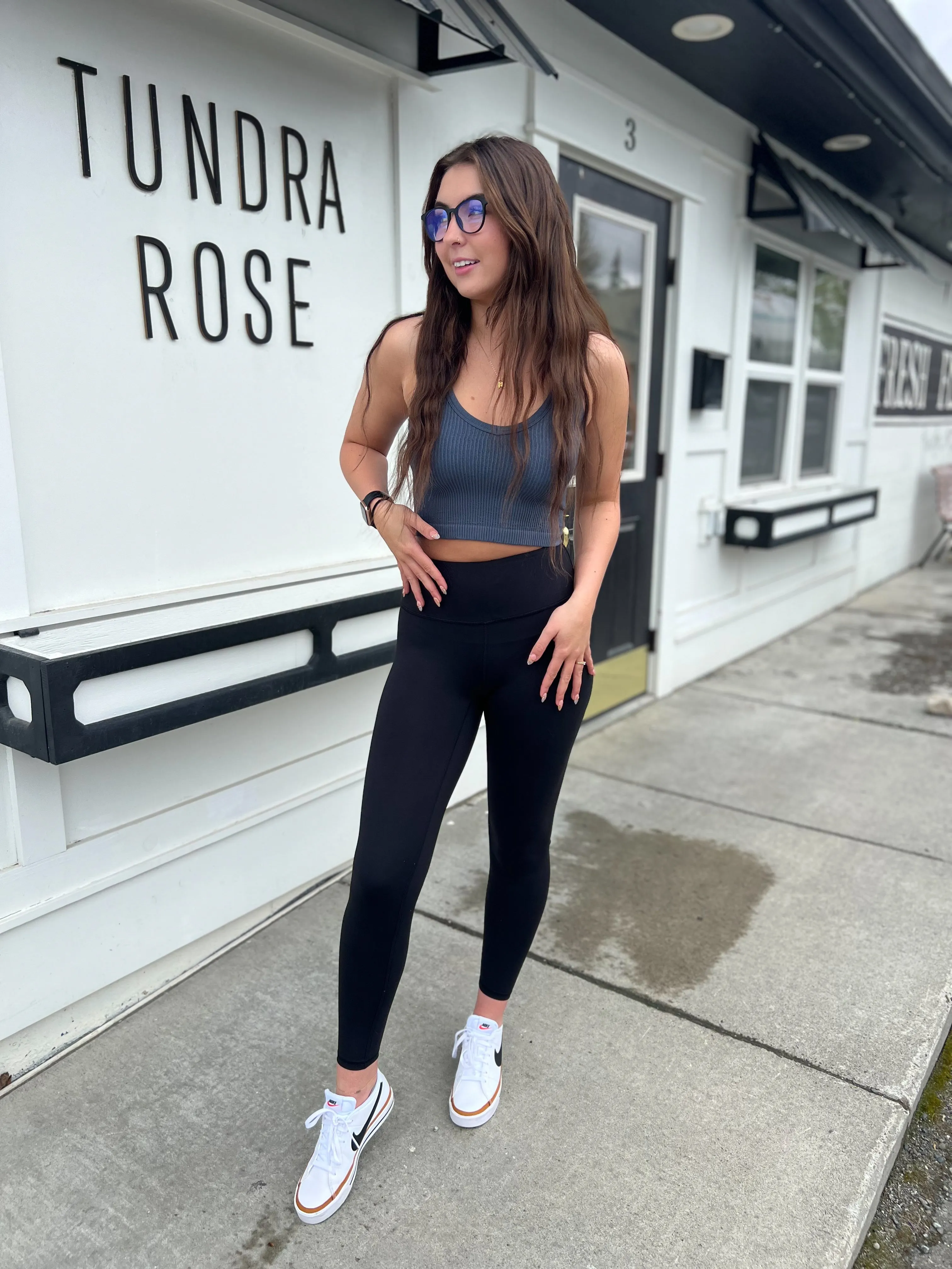 Valerie Ribbed Crop Tank- MORE COLORS