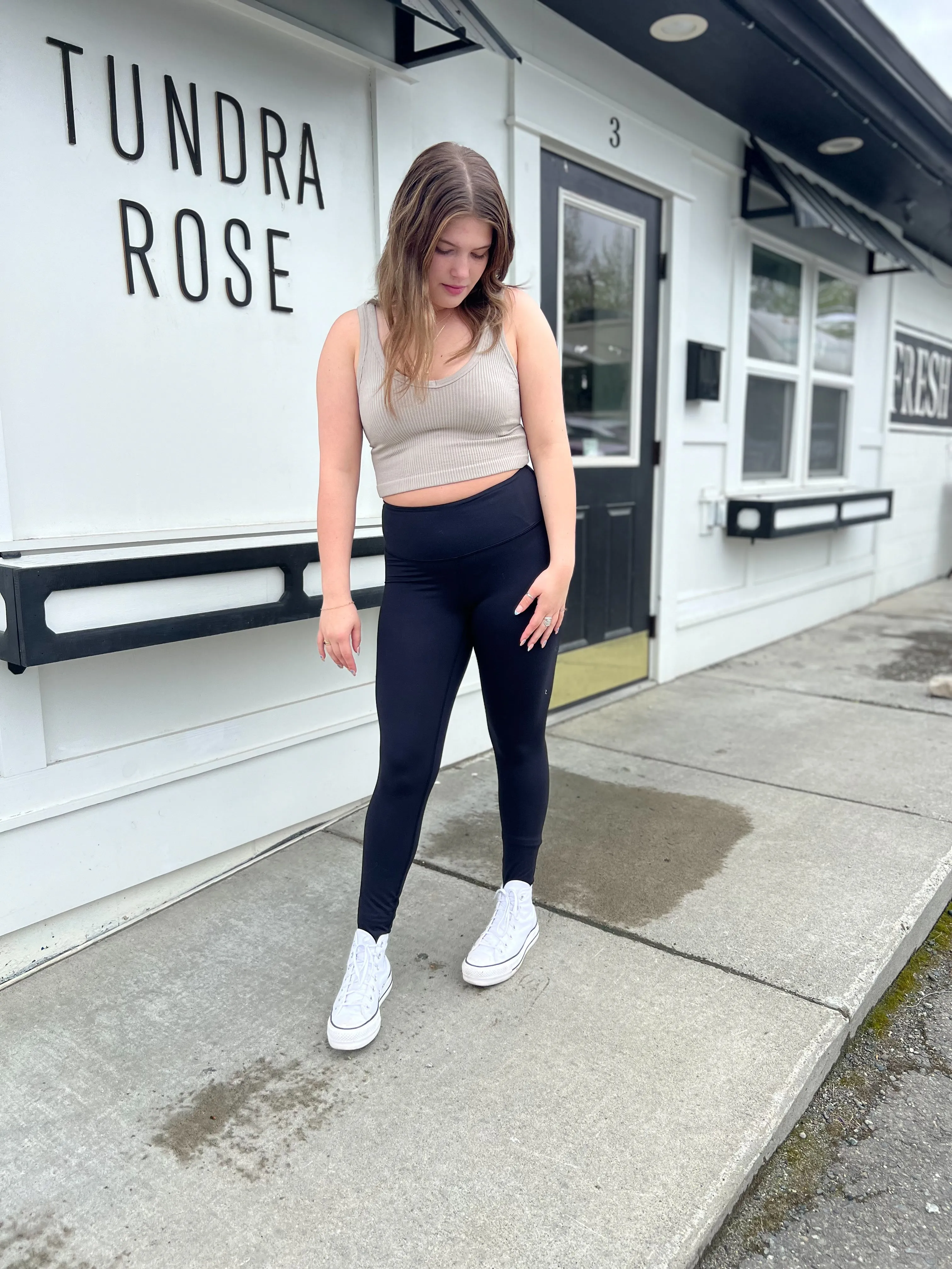 Valerie Ribbed Crop Tank- MORE COLORS