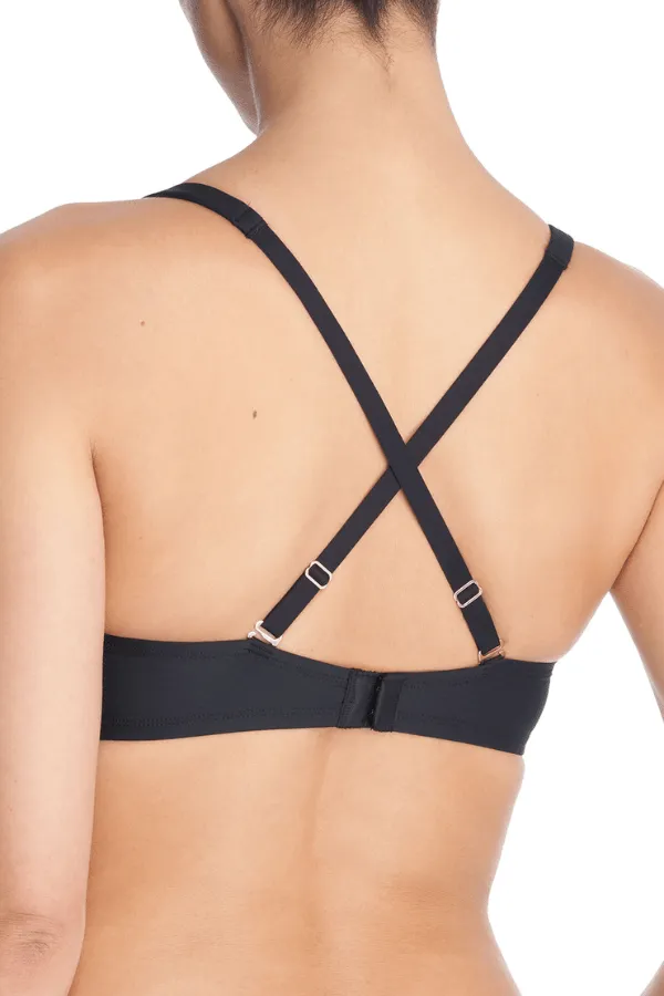 Verge Convertible Plunge Bra - Black