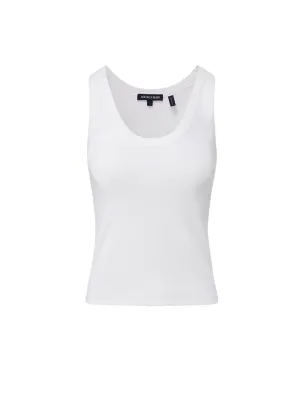 Veronica Beard Birke Tank in White