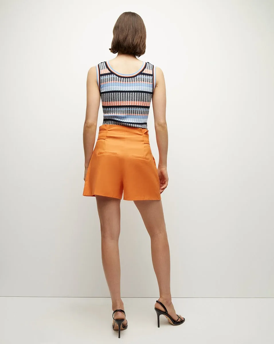 Veronica Beard Sandra Tank in Blue Multi