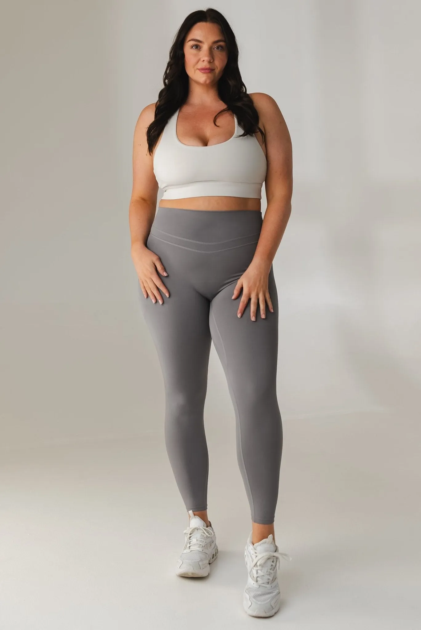 Vitality Revive Racer Bra - Ash