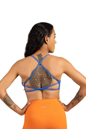 VITS SPORT BRA BLUE
